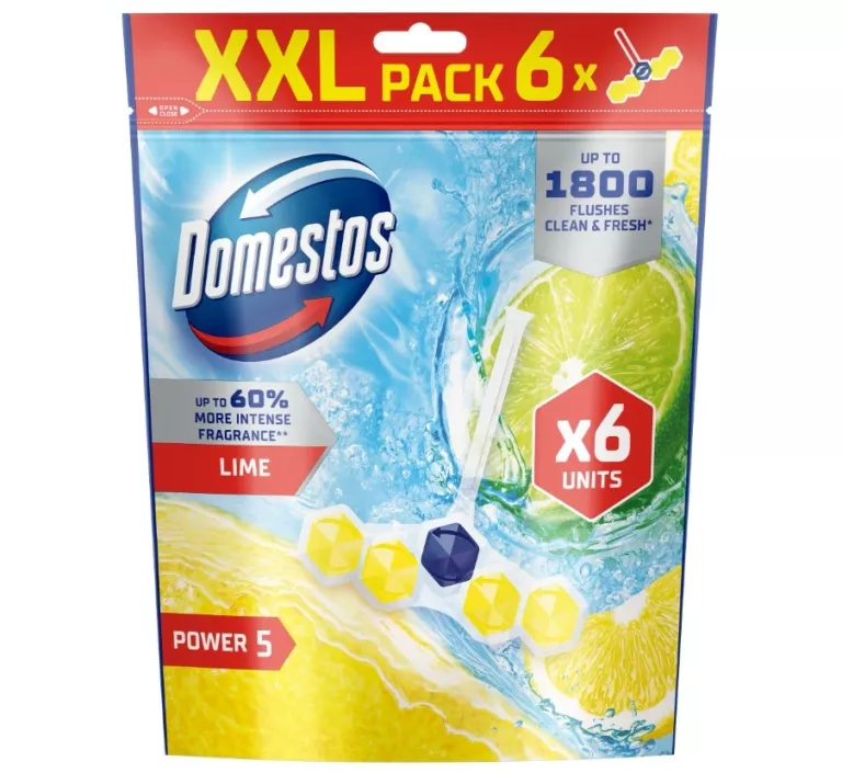 DOMESTOS ZAWIESZKI DO WC LIME 6X50 G