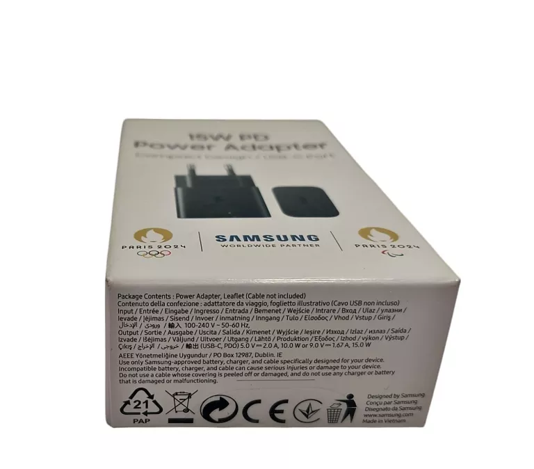 ŁADOWARKA SIECIOWA SAMSUNG 25W USB-C