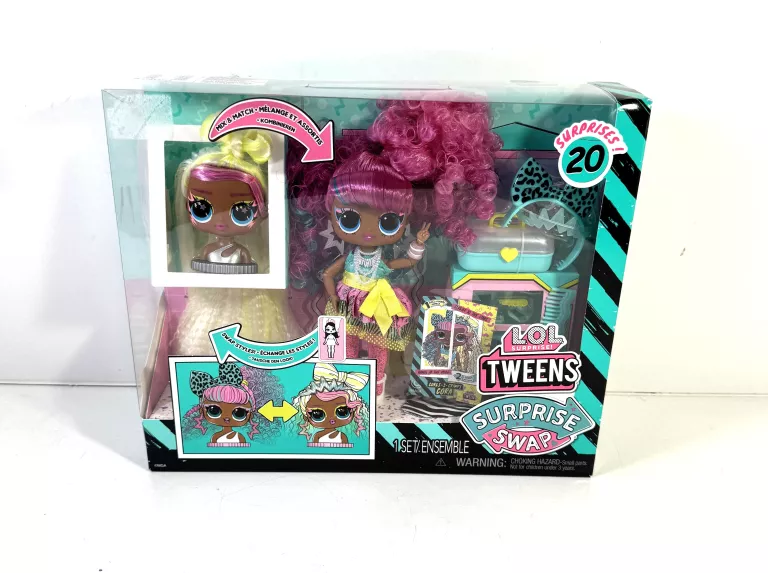 L. O. L. SURPRISE SWAP TWEENS LALKA I MINI TWEENS GŁOWA DO CZESANIA - CORA