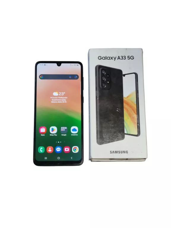 SMARTFON SAMSUNG GALAXY A33 6 GB / 128 GB 5G CZARNY