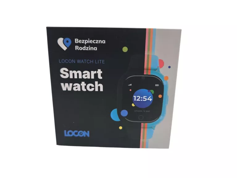 SMARTWATCH LOCON WATCH LITE GJD.06 ZEGAREK DLA DZIECKA + GPS I WEJŚCIE SI