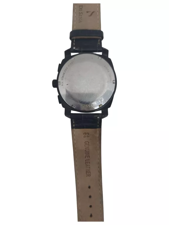 ZEGAREK MĘSKI FOSSIL FS4656 MACHINE CZARNA KOPERTA BRĄZOWY PASEK