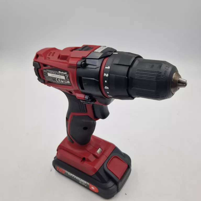 WKRĘTARKA EINHELL TC-CD 18-2LI SPRAWNA 2X BATERIA ŁADOWARKA
