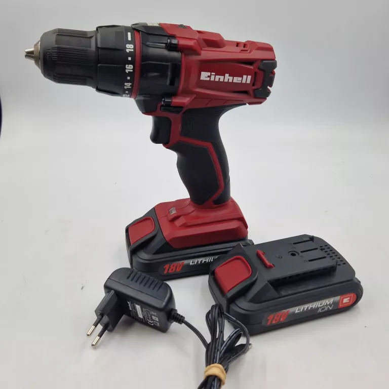 WKRĘTARKA EINHELL TC-CD 18-2LI SPRAWNA 2X BATERIA ŁADOWARKA