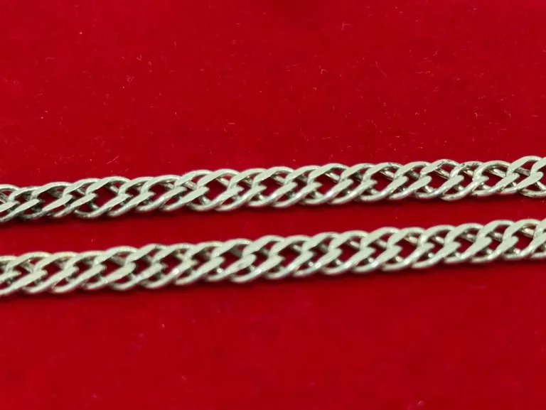 SREBRNY ŁAŃCUSZEK 17.52G R50CM