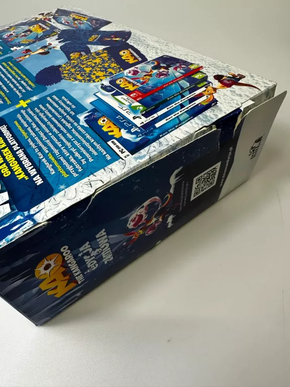 NINTENDO SWITCH KANGUREK KAO EDYCJA ZIMOWA + SZALIK + CZAPKA + PUZZLE