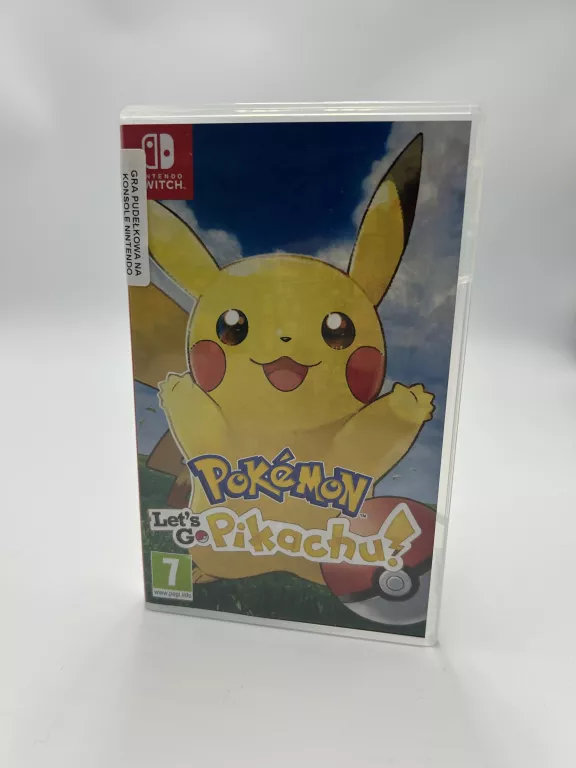 GRA PUDEŁKOWA NA KONSOLE NINTENDO SWITCH POKEMON: LET'S GO PIKACHU!