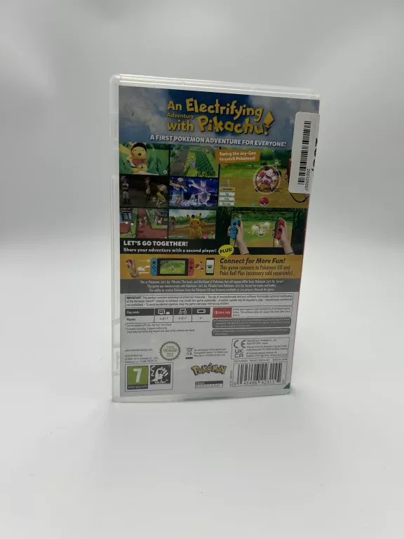 GRA PUDEŁKOWA NA KONSOLE NINTENDO SWITCH POKEMON: LET'S GO PIKACHU!