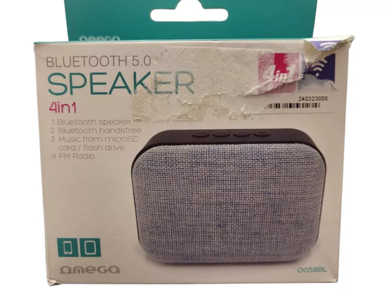 GŁOŚNIK BLUETOOTH OMEGA OG58BL NIEBIESKI