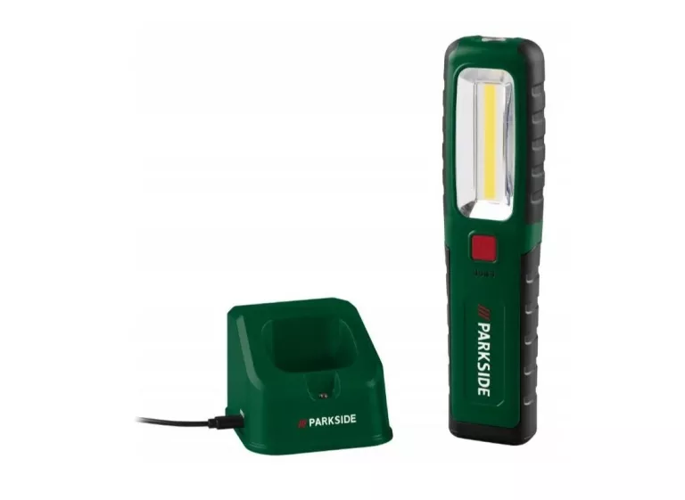 PARKSIDE LAMPA LAMPKA LATARKA AKUMULATOROWA LED UV 500 LM STACJA PASL 4000