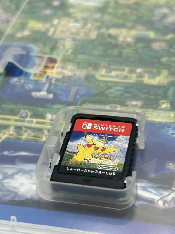 GRA PUDEŁKOWA NA KONSOLE NINTENDO SWITCH POKEMON: LET'S GO PIKACHU!
