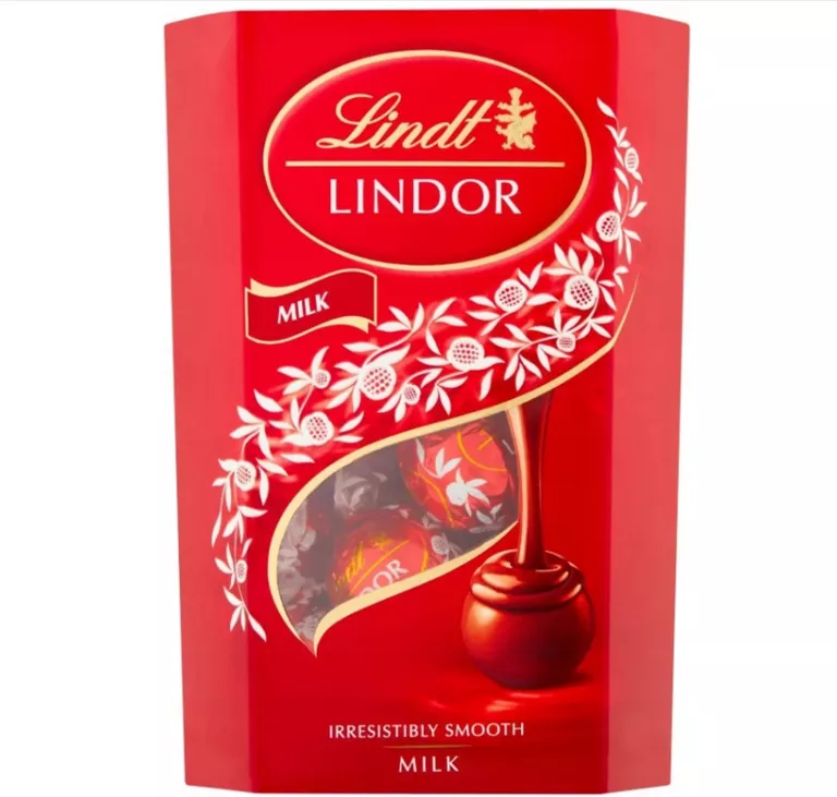 PRALINKI Z CZEKOLADY MLECZNEJ LINDT LINDOR 200 G