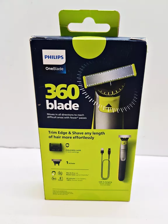 GOLARKA PHILIPS ONEBLADE 360 QP2734/ 23 KOMPLET