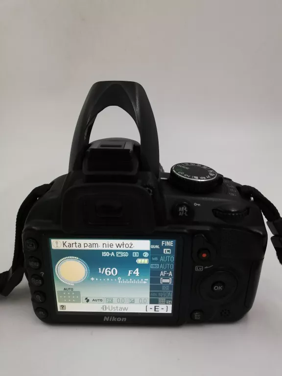 APARAT FOTOGRAFICZNY LUSTRZANKA NIKON D3100 14MP | FULL HD