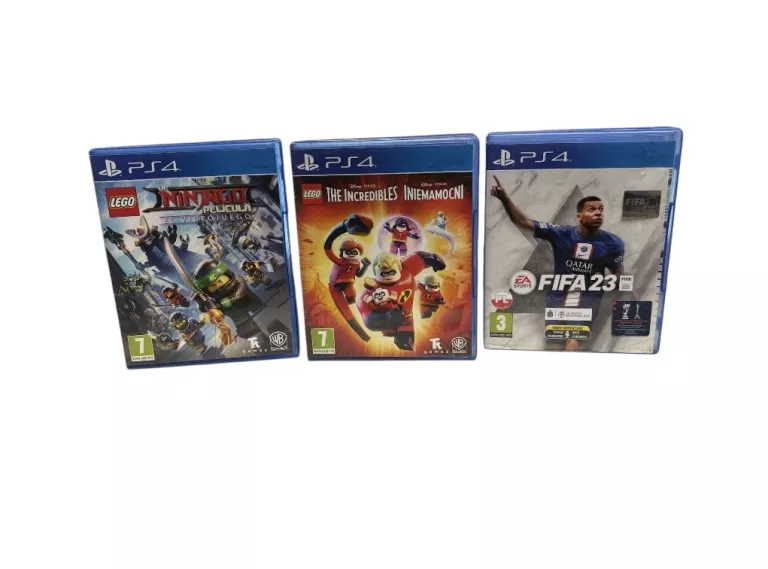 6 GIER PS4 KOLEKCJA LEGO + FIFA
