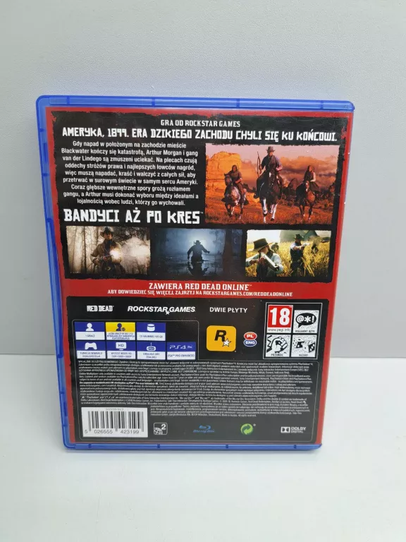 GRA PS4 RED DEAD REDEMPTION II