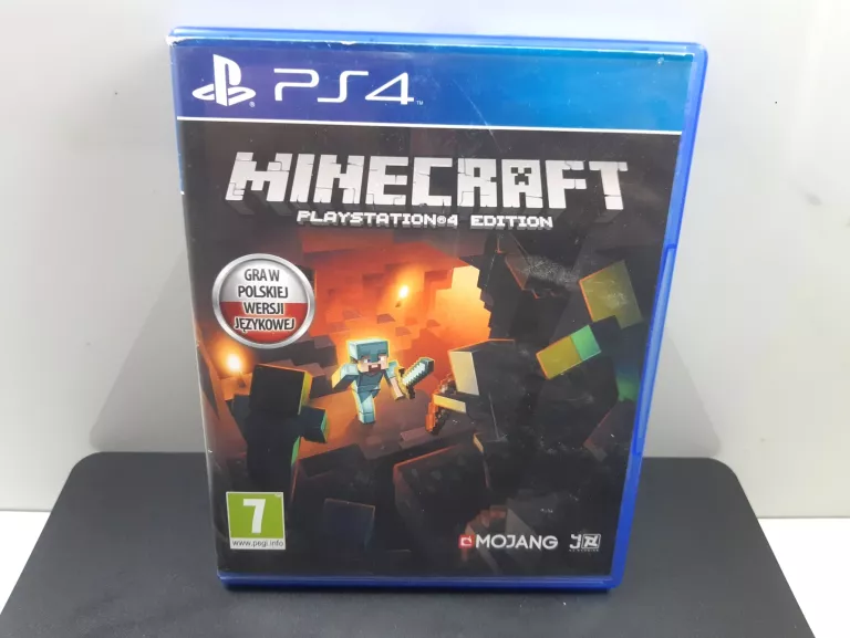 KONSOLA PS4 3 PADY GRA MINECRAFT CUH-2116B