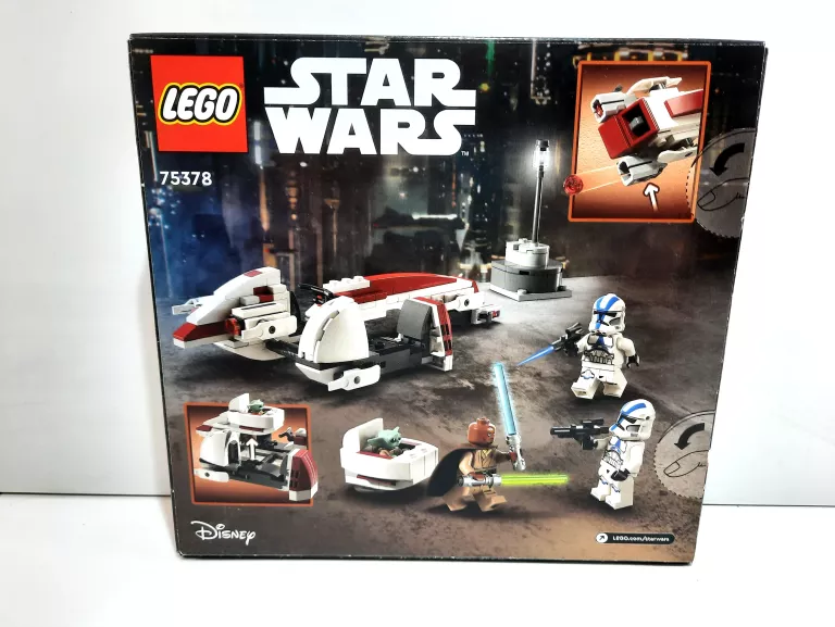 LEGO 75378 STAR WARS UCIECZKA NA ŚMIGACZU BARC