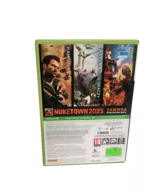 CALL OF DUTY BLACK OPS II XBOX 360