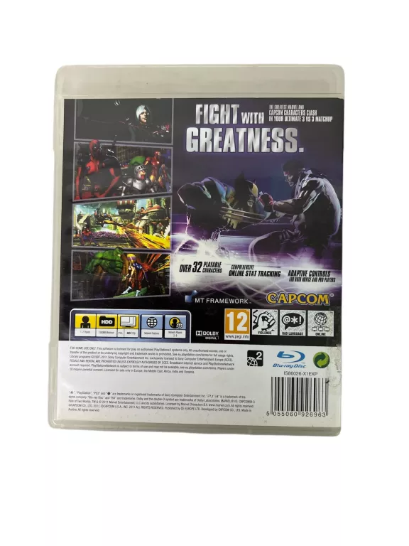 MARVEL VS CAPCOM 3 - PLAYSTATION 3