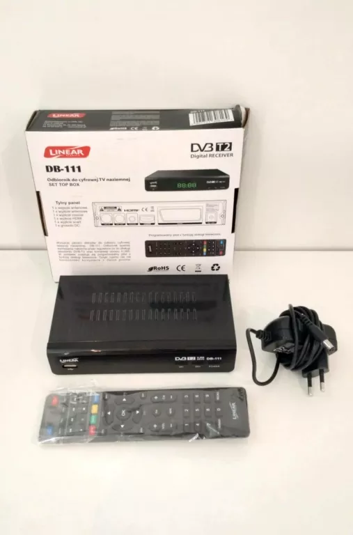 TUNER TV NAZIEMNEJ DVB T2 LINERA DB - 111 PILOT PUD