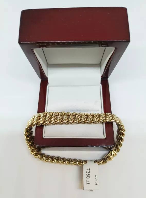 ZŁOTA BRANSOLETKA 22,95 G 585