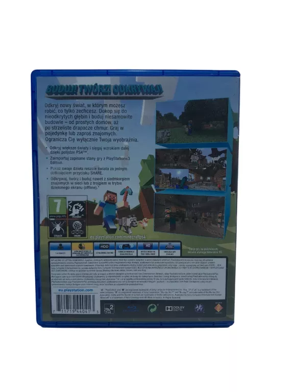 GRA PS4 MINECRAFT