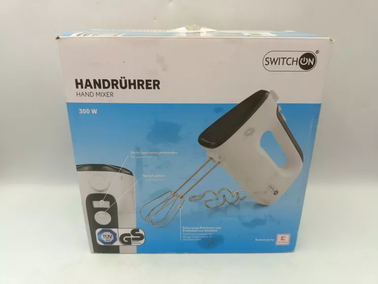 MIKSER RĘCZNY SWITCH ON 300W HM-H0101 PUDEŁKO