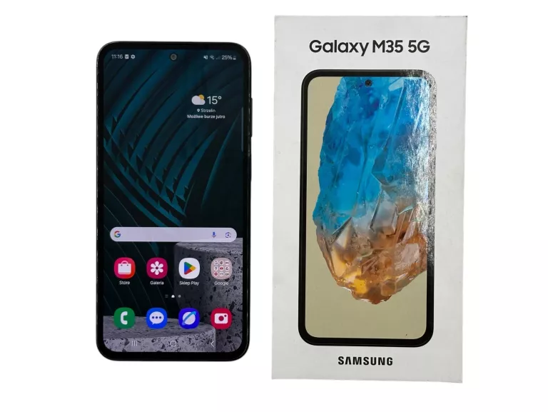 TELEFON SAMSUNG GALAXY M35 5G 6/128GB 6,6'' 120HZ - JAK NOWY!