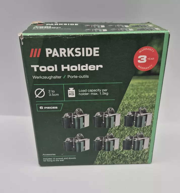 PARKSIDE UCHWYT NA NARZĘDZIA 6 SZT