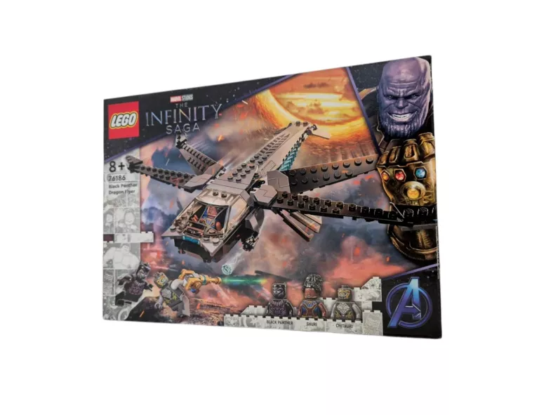 LEGO 76186 HELIKOPTER CZARNEJ PANTERY