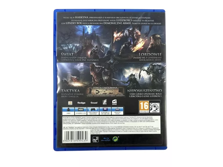 GRA LORDS OF THE FALLEN - COMPLETE EDITION PS4