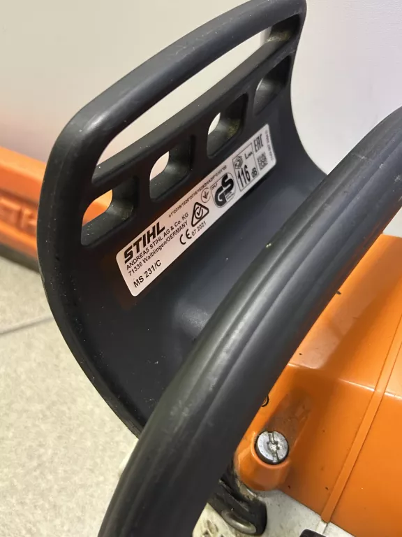 PIŁA PILARKA SPALINOWA ŁAŃCUCHOWA STIHL MS231C 07.2021 R