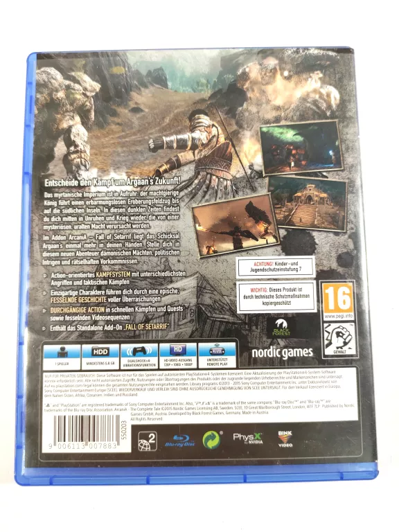 GRA PS4 ARCANIA THE COMPLETE TALE