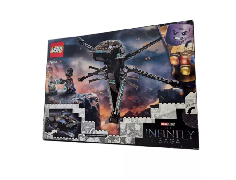LEGO 76186 HELIKOPTER CZARNEJ PANTERY