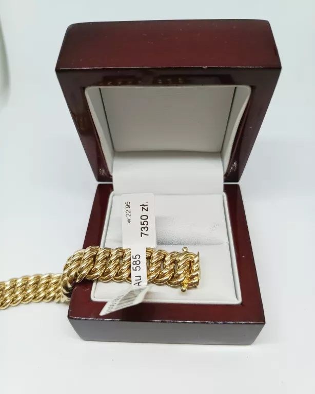 ZŁOTA BRANSOLETKA 22,95 G 585