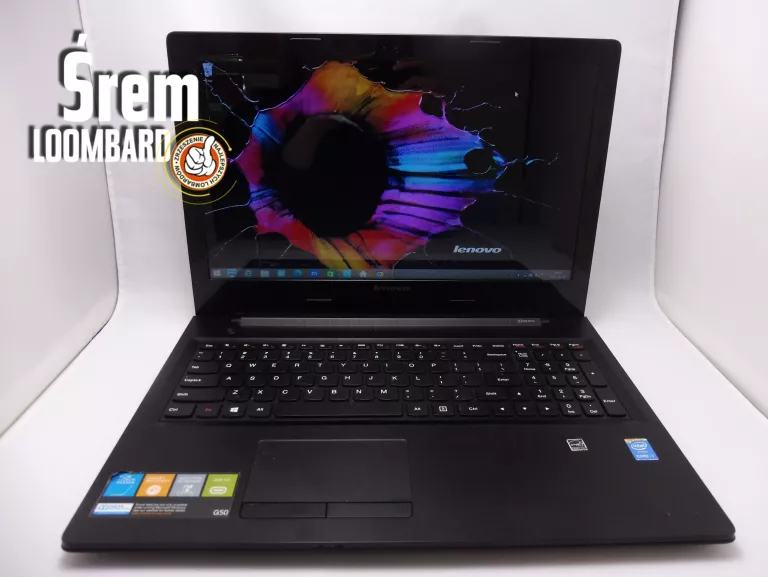 LAPTOP LENOVO G50, WIN 8, INTEL CORE I3, 4GB/500GB, ZASILACZ, STAN DB!