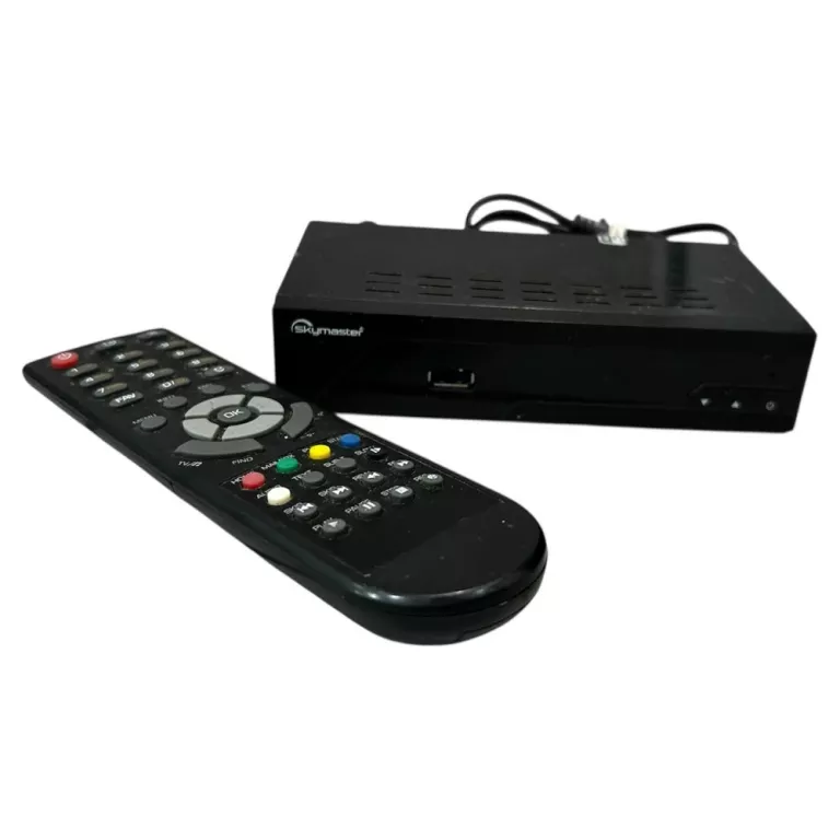 DEKODER TUNER SKYMASTER STB M265 DVB-T2 Z PILOTEM