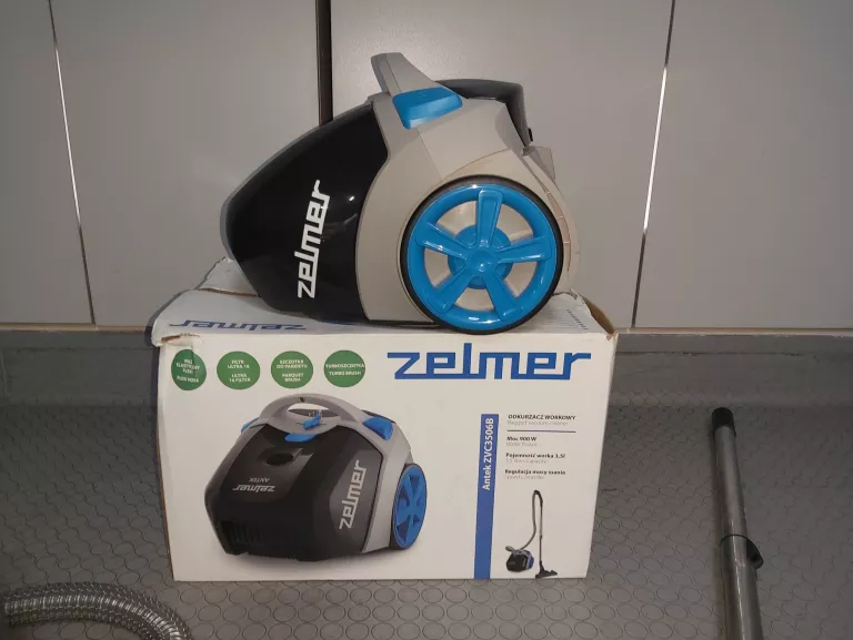 ODKURZACZ ZELMER ZVC3506B ANTEK (WĄSKA SSAWKA) W KARTONIE