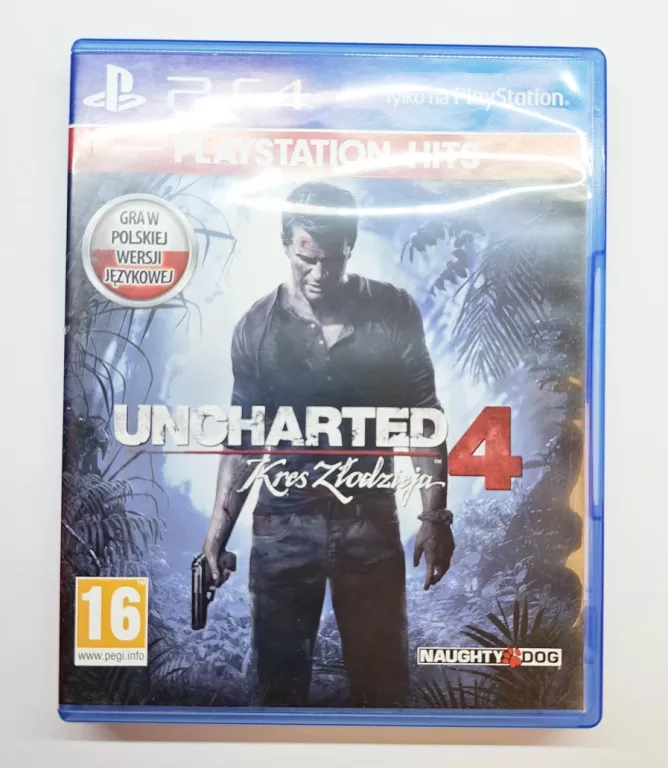 GRA NA PS4 UNCHARTED4 KRES ZŁODZIEJA