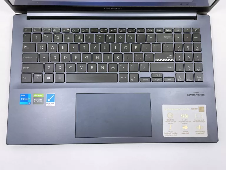 LAPTOP ASUS VIVOBOOK PRO 15 OLED K3500P I5 16/512GB RTX3050 + PUDEŁKO