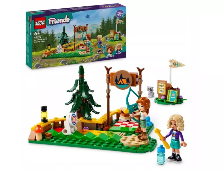 ZJAWISKOWE LEGO FRIENDS 42622 - STRZELNICA NA LETNIM OBOZIE ŁUCZNICZYM