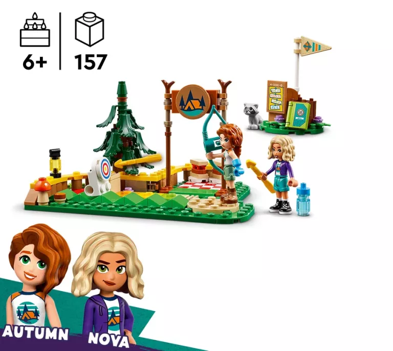ZJAWISKOWE LEGO FRIENDS 42622 - STRZELNICA NA LETNIM OBOZIE ŁUCZNICZYM