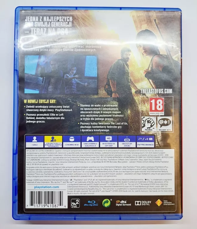 GRA NA PS4 THE LAST OF US