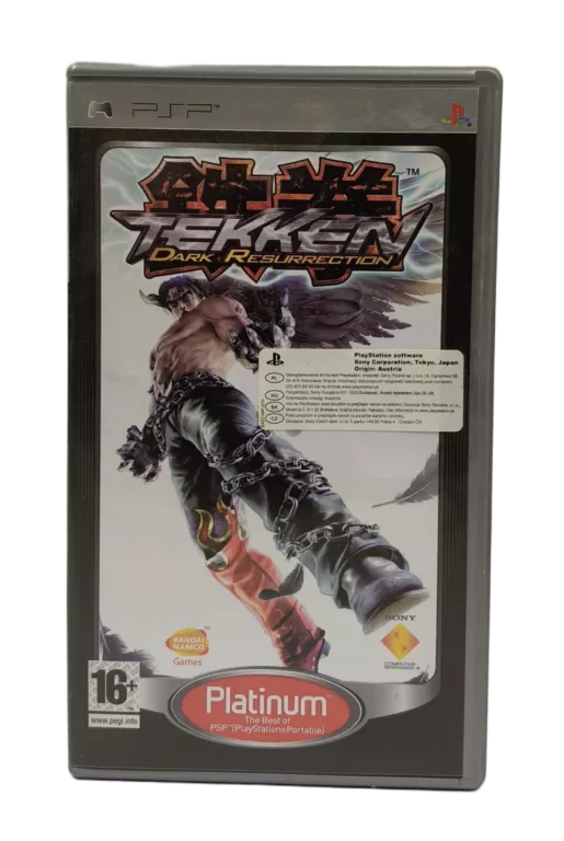GRA NA PSP TEKKEN DARK RESURRECTION PLATINUM