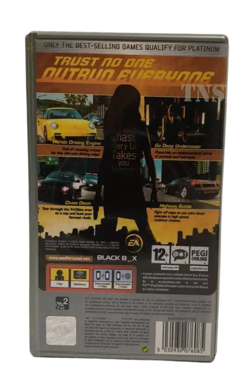 GRA PSP NEED FOR SPEED UNDERCOVER