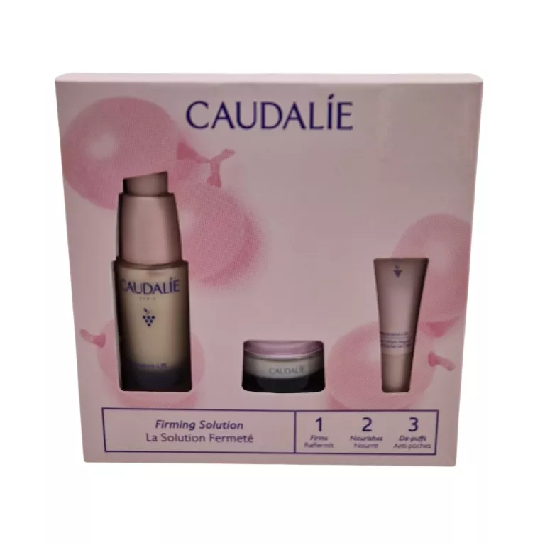 CAUDALIE ZESTAW RESVERATROL LIFT SERUM 30 ML + KREM 15 ML + POD OCZY 5 ML