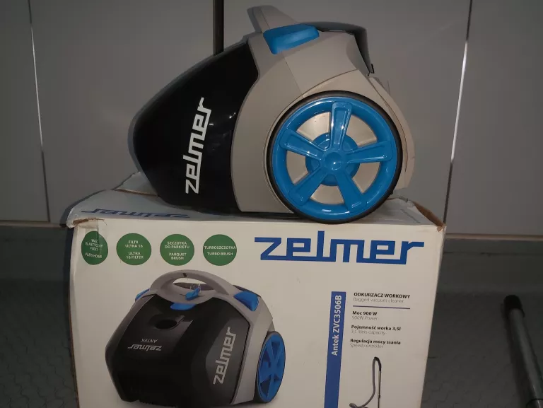 ODKURZACZ ZELMER ZVC3506B ANTEK (WĄSKA SSAWKA) W KARTONIE