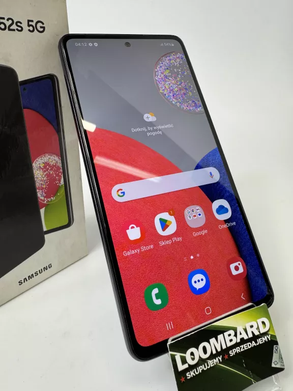 TELEFON SAMSUNG GALAXY A52S 5G 6/128 GB PUDEŁKO