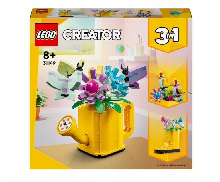SZAŁOWE LEGO 31149 CREATOR KWIATY W KONEWCE 3W1 IDEALNE NA PREZENT